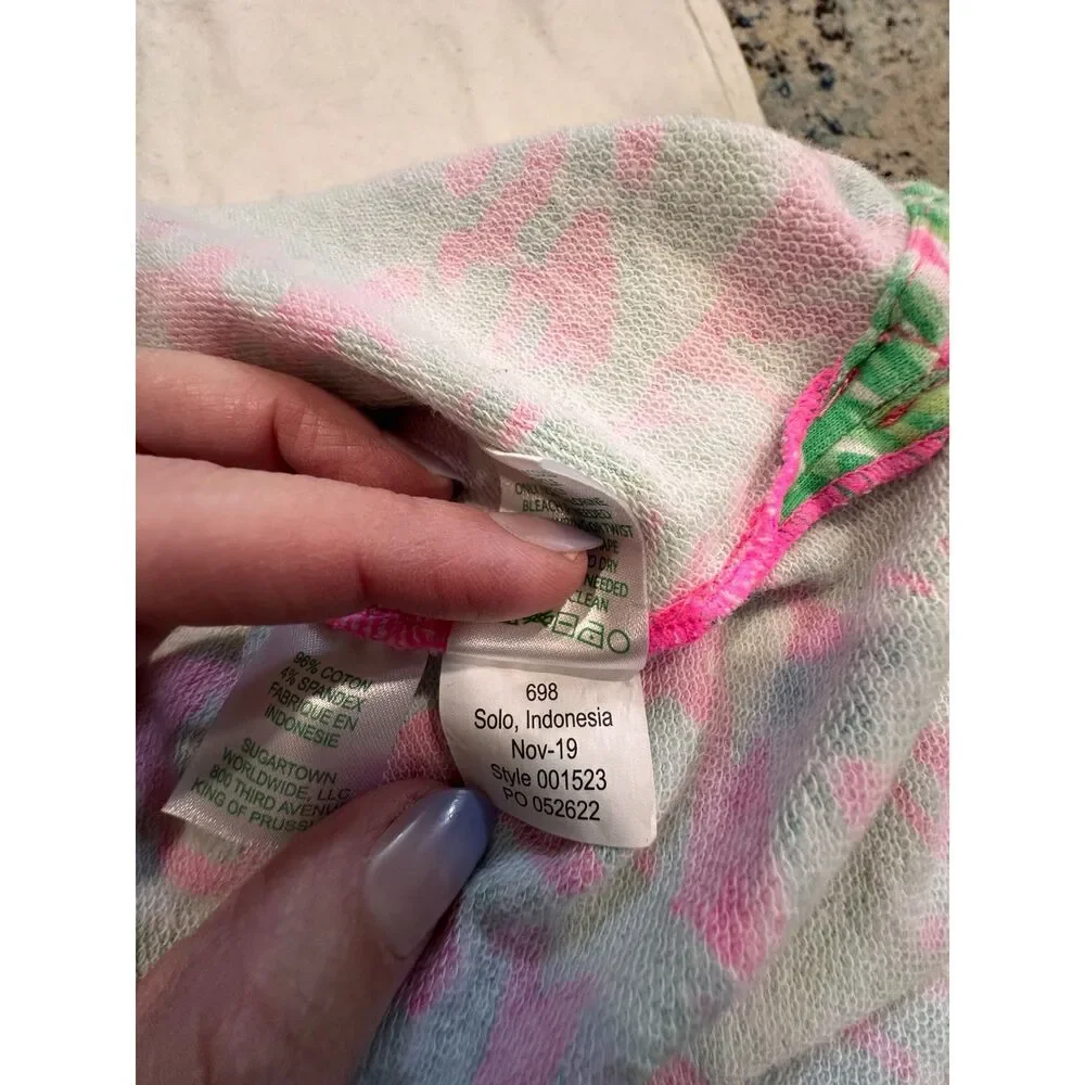 Lilly Pulitzer Girl's Mini Donna Dress Pink Hangin Around Size 14/16
